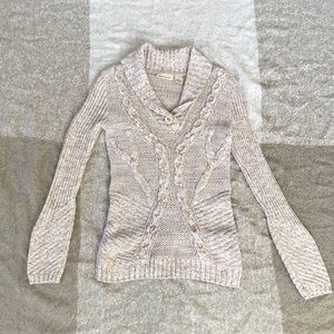 DKNY Jeans Woman's Cream Sweater size M